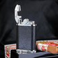 Brizard & Co. Gatsby Lighter - Black Leather