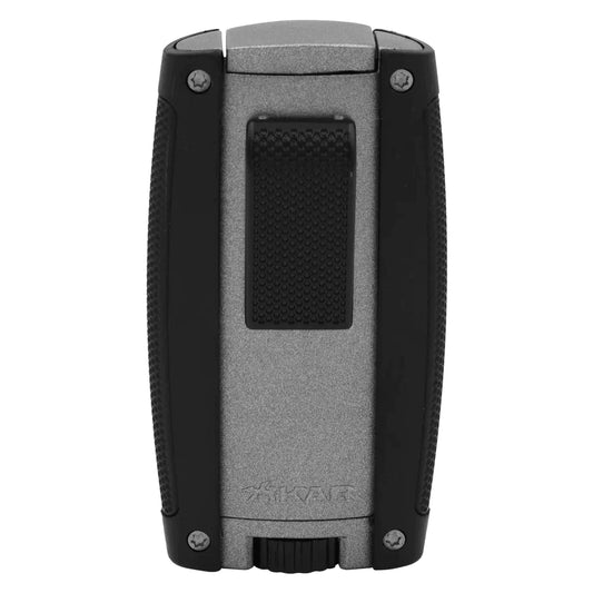 Xikar Turismo Double Lighter- Matte Gray